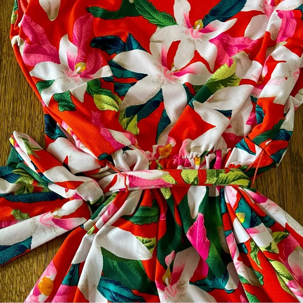 Express Floral Dress, Size XS - Picture 4 of 10